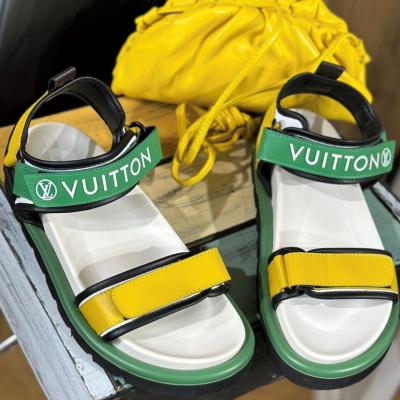 LV Yeşil Sandalet
